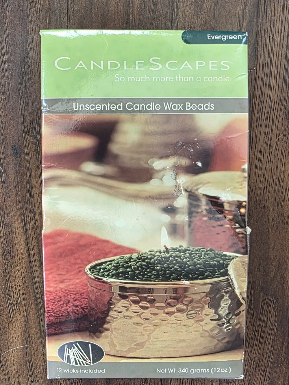 Wax Beads Candle Making Kit - Green